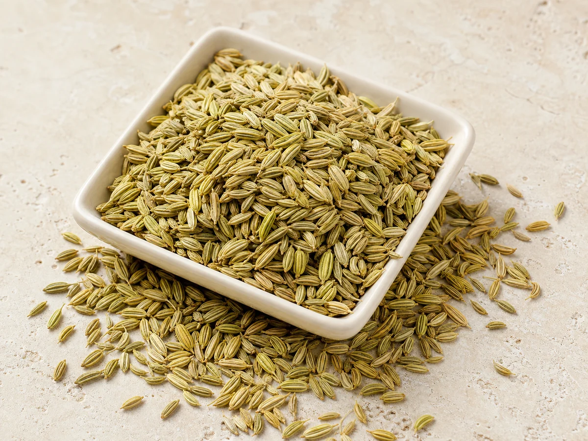 Whole fennel seeds export sample — EL BADR